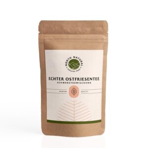 Echter Ostfriesentee als kräftige Premium Schwarztee Mischung von North Natural