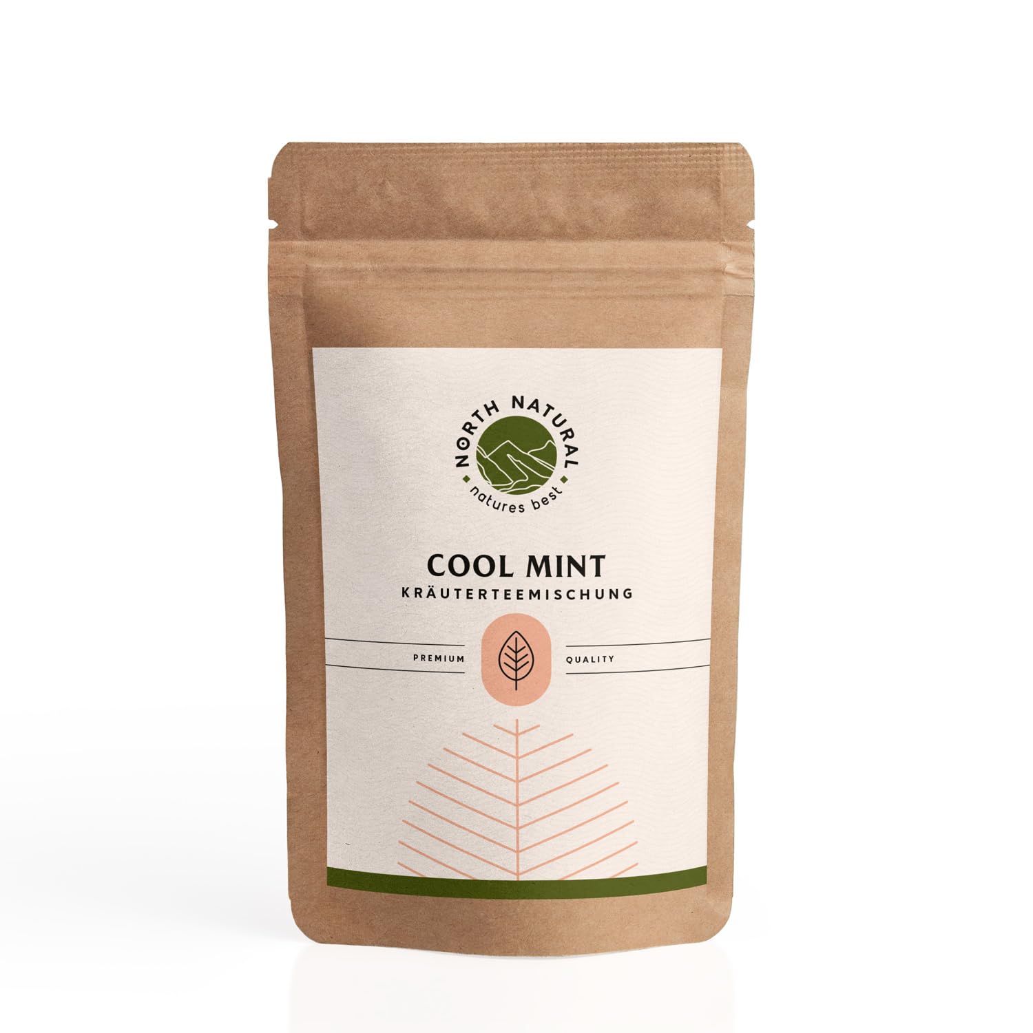 Cool Mint Kräutertee - Pfefferminz-Süßholz-Mischung 1 Cool Mint Kräutertee mit Pfefferminze und Süßholz in der 100g Packung von North Natural